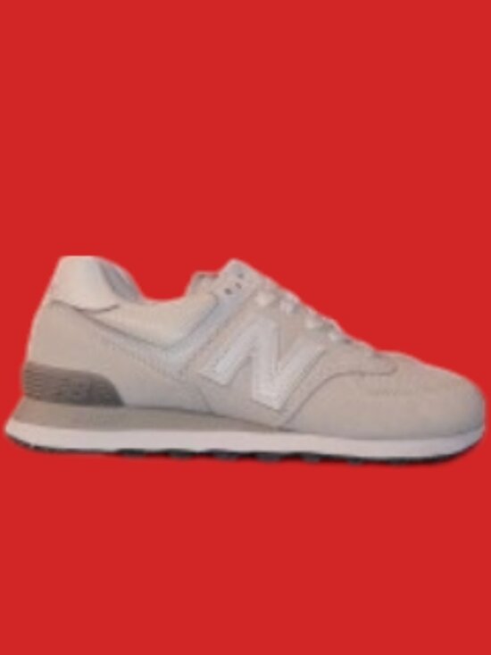 New Balance 574 Classics Traditional , Mens 8, Grey/WHite main image 8
